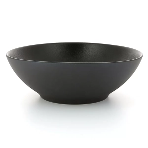 Talerz głęboki 19 cm czarny EQUINOXE 