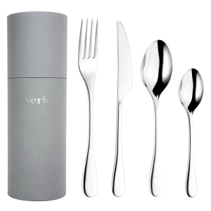 Zestaw sztućców 24 el. z tubą Verlo