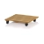 Natural Wood coasters 37 square eucalyptus wood.webp