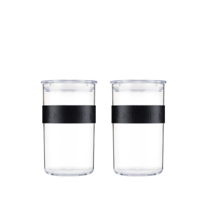 Pojemniki do przechowywania 2 szt. Presso 1L Black