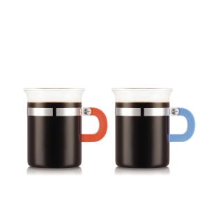 Szklanki MoMA Chambord 0.3L 2 szt red & blue