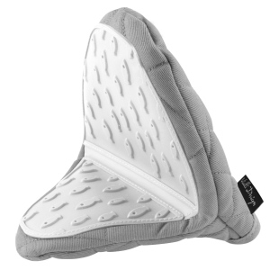 Rękawica kuchenna Livio - szaro biała