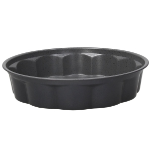 Forma okrągła 26cm falowana Premium Bakery Szary