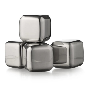 Kostki do Whisky stalowe 4 sztuki