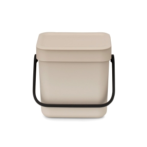 Kosz Sort & Go 3 L Soft Beige