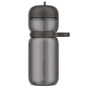 Bidon sportowy ze słomką Flip Active 600 ml Graphite Black 