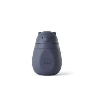 Silikonowa tubka butelka na musy dla dzieci Yummy 150 ml Blue 