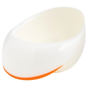 Pierwsza miseczka dziecka, pomarańczowa