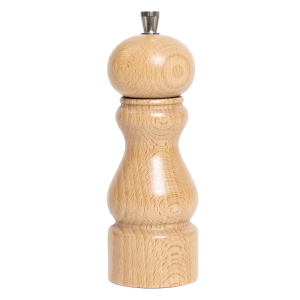 Młynek do soli 14 cm B BOIS RUMBA naturalny DE BUYER