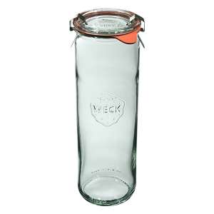 Słoik cylindryczny z pokrywką, uszczelką i 2 zapinkami 600 ml 6 szt.