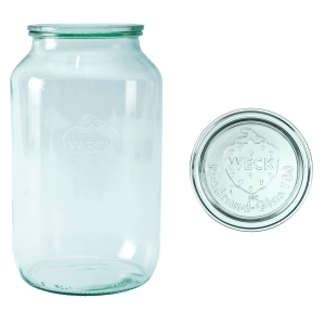 Słoik cylindryczny 3000 ml z pokrywką 4 szt