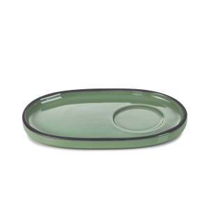 Spodek owalny 13 x 8 cm CARACTERE miętowy 