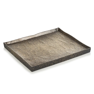 Talerz Cosmic Gold 21x18 cm złoty SOLSTICE 