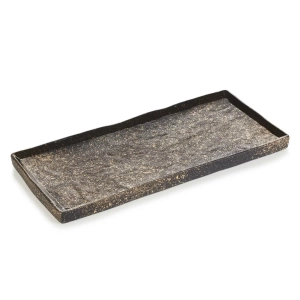 Talerz Cosmic Gold 30x14 cm złoty SOLSTICE 