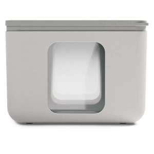 Zestaw 3 pojemników na żywność szary QUADRO 