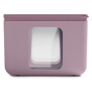 Zestaw 3 pojemników na żywność fioletowy QUADRO 